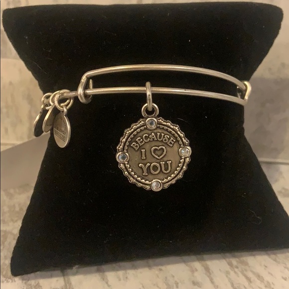 Alex and Ani Jewelry - Alex and Ani "Because I Love You" Bracelet